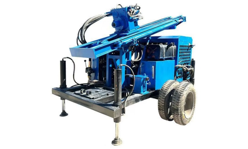YES-300D traction water gas dual-use drilling rig