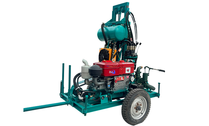 YES-150H diesel hydraulic water well drilling rig